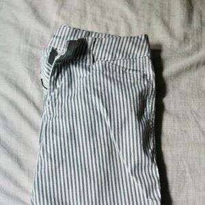 Old Navy Pixie Cut Striped Skinny Pants